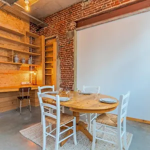 Atypique En Souplex, 2 Ch & Terrasse Appartement Lille